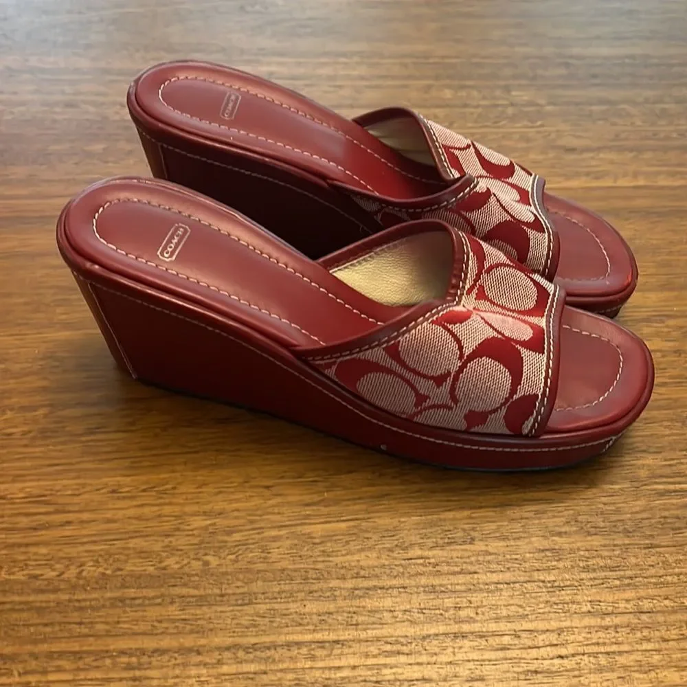 Coach wedges  - Picture 2 of 4